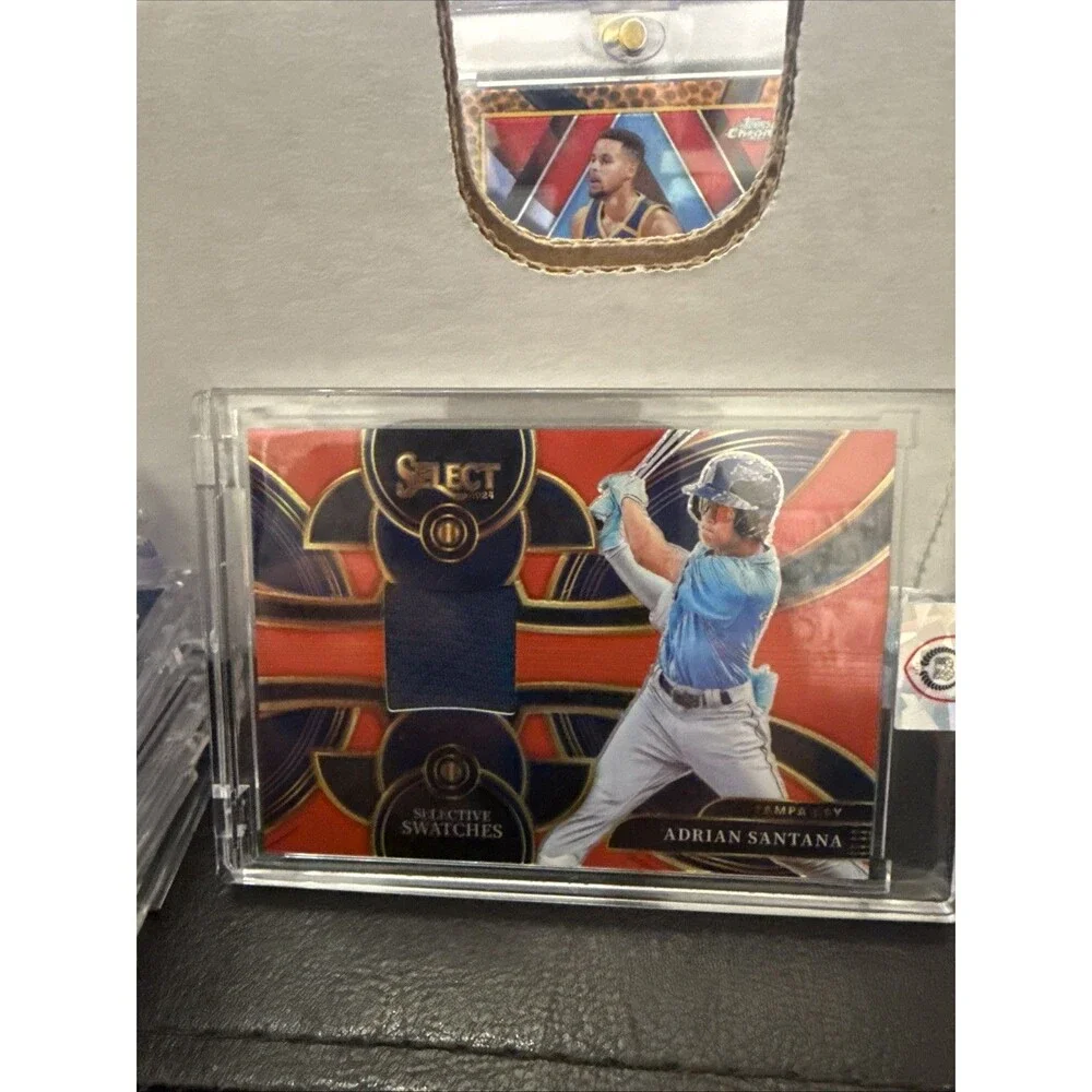 2024 SELECT BASEBALL RED PRIZM SELECTIVE SWATCHES SP ADRIAN SANTANA /99 🔥💥